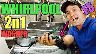 видео: Эта стиральная машина Whirlpool 2-в-1 не запускалась | Обычно коды F5 | Грубая замена замка крышк... картинка: Эта стиральная машина Whirlpool 2-в-1 не запускалась | Обычно коды F5 | Грубая замена замка крышк...