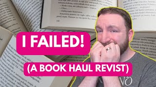 I Failed! A Book Haul Revisit for August 2025