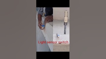 #automatic day / night light  on / off #photocell sensor switch wiring #shortsvideo #shorts