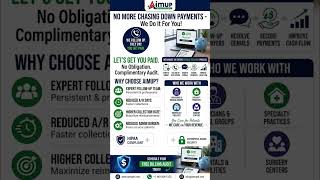 Stop chasing payments! 💸 Aimup handles your revenue recovery so you can focus on patients. 🩺✨