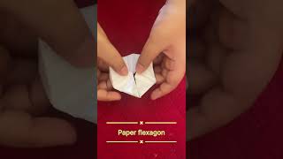 Paper flexagon#origami #easy#papercraft Music: Dance By the River Musician: VN VideoEditor 