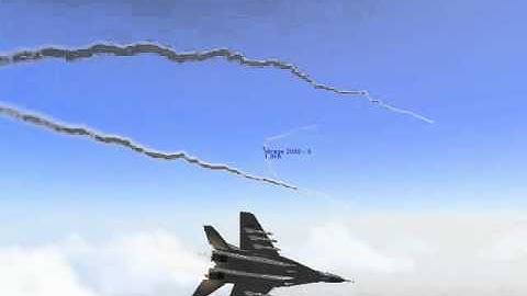 Mig 29 Dogfight (Cobra Turn): Lock On Flight Sim