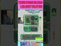 tecno spark go display graphicsspark go 2024 lcd light solution 💯💪 #shorts