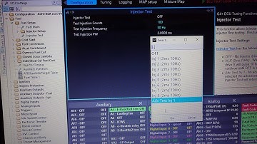 LINK G4+ ECU injector test
