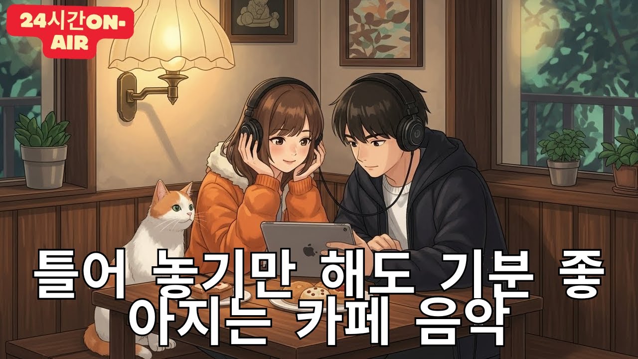 [Playlist] 라이브 24시간 연속재생 하루종일 듣기 좋은 카페음악 (중간광고 없음) 발라드,가요,겨울에 틀어 놓기 좋은 노래모음, 잔잔한 힐링음악일할때, 공부할때 모음