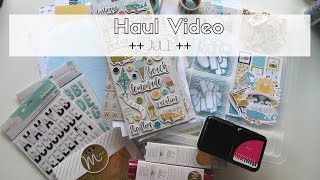 Haul video ++ Juli ++
