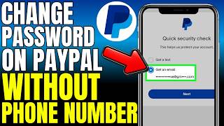 How To Change Password On Paypal Without Phone Number (2026)