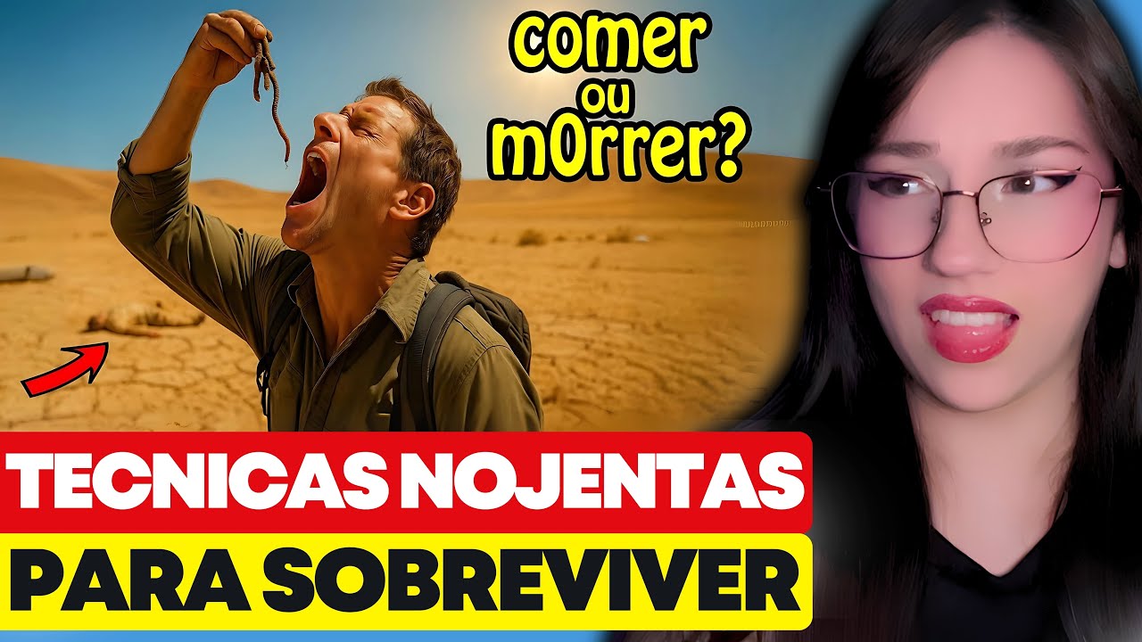 REACT | AS TÉCNICAS MAIS BIZ4RRAS & N0JENTAS PARA SOBREVIVER - FALA DE TUDO