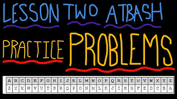 Codebusters Lesson Two-Atbash Cipher