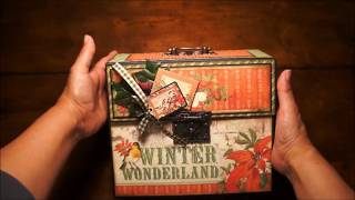 Winter Wonderland Graphic 45 Mini Album By Nostalgique