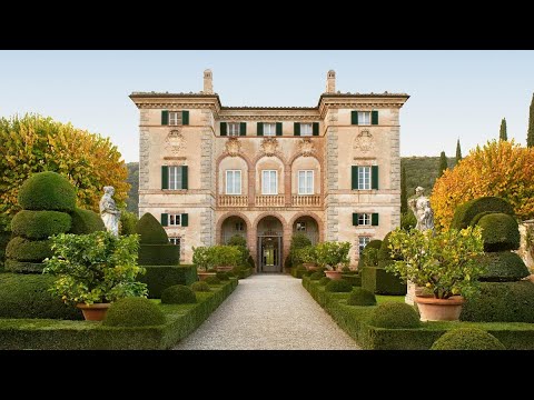 Video: Opis i fotografije vile Cetinale - Italija: Siena