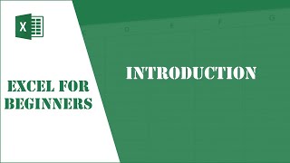 Excel Tutorial 1 - Introduction