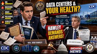 Josh Hawley Presses CDC Nominee on Data Center Health Risks| Gets Major Commitment in Senate Hearing