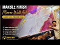 Amazing Stucco Marble Finish Technique | Mirror Wall Texture Design ✨ 