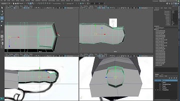 [Maya] Character Modeling and Texturing : Part A- Modeling -  # 010 (Hand)