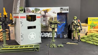 GIJoe Classified Steel Corps Sentry and Modular Defense Post 