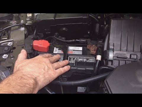 Clean and Service Honda Battery - 2012 thru 2016 Honda CRV
