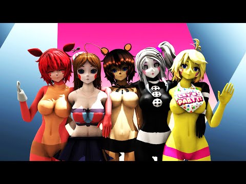 [SFM FNAF] Anime WAIFU Jumplove COMPILATION