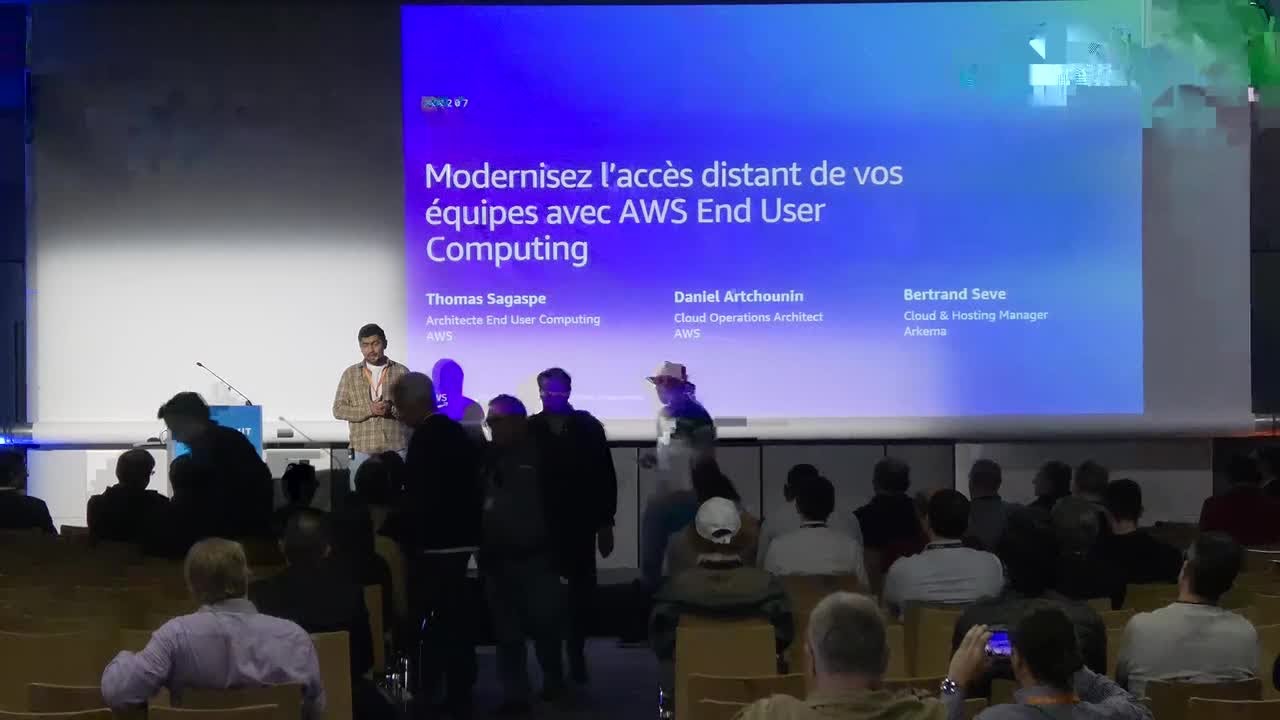 AWS Summit Paris 2025 - Modernisez l’accès distant de vos équipes avec AWS End User Computing