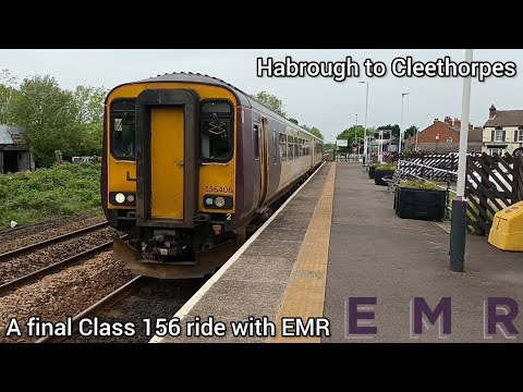 Onboard an EMR Class 156 “Super Sprinter” from Habrough to Cleethorpes (18/05/23)