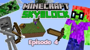 Minecraft Skyblock S1 E4 - Fixing the Mob Spawner