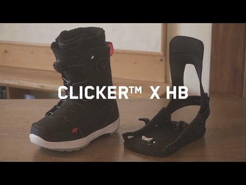22/23 K2 Clicker XHB ブーツ＆バインディングをチームライダー
