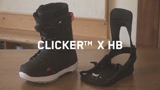 22/23 K2 Clicker XHB ブーツ＆バインディングをチームライダー高久智基より紹介！