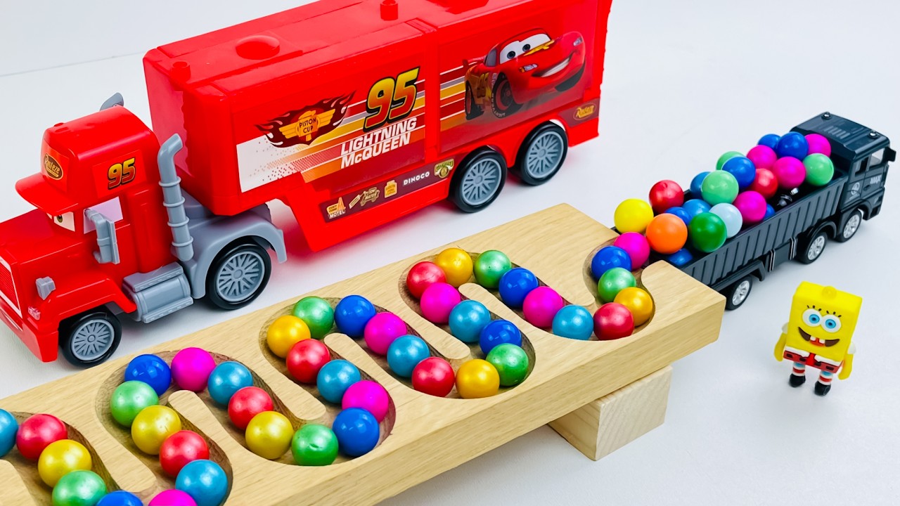 Marble Run Race ☆ HABA Slope + Cuboro + Bornelund Quadrilla + Transparent pipe