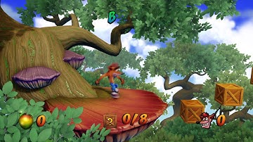 (22) Crash Bandicoot 1: N.Sane Trilogy Walkthrough - Generator Room (Orange Gem)