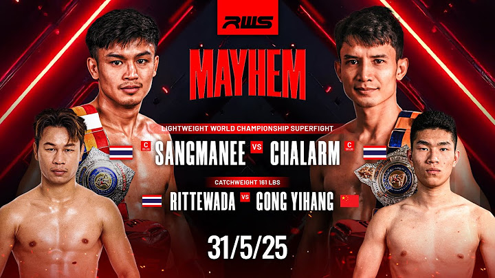 Full Event | RWS SUPERFIGHT | 31/5/2025