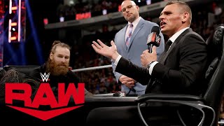 Sami Zayn Ders A Firedup Proclamation To Gunther Raw Highlights March 18 2024