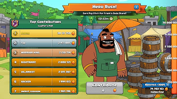 Completed looting 30Millon dark elixir for hero rush event @ClashOfClans @JudoSloth @CarbonFinGaming