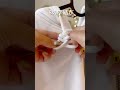 これ出来るとなんか楽しい!余った紐に使える8の字結びの方法 #shorts #ライフハック