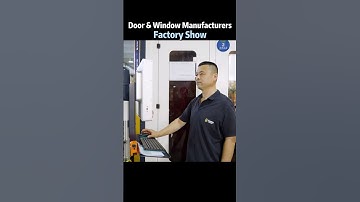 Uncovering the manufacturing process of windows and doors #shorts #doors #windows
