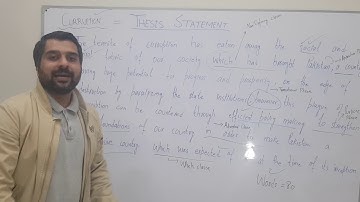 Thesis Statement on Corruption | The Art of Making A Thesis Statement | CSS/PMS | CSP Waqar Hassan
