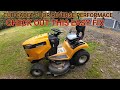 Cub Cadet poor reverse performance fix