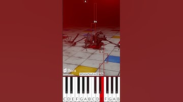 Hightmare CatNap - Sleep Well (@EddiePlaytimeShorts) Poppy Playtime 3 - Octave Piano Tutorial