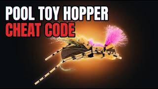 Andrew Grillos’ Pool Toy Hopper Fly Tying Tutorial | Durable Foam Hopper for Trout (Quick Tie)