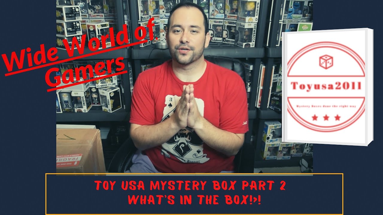 Funko Pop! ToyUSA2011 Mystery Box Opening! Part 3! Nice Pull!! YouTube
