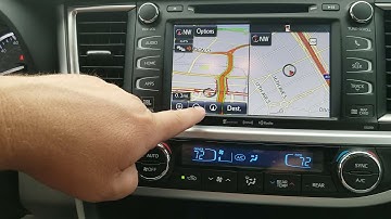 Changing navigation map orientation. North up or direction up. Also setting split map.