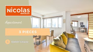 Bright 2-bedroom apartment near the RER B Massy-Palaiseau station