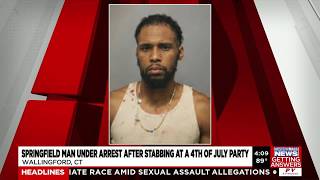 Springfield man under arrest after stabbing at 4th of July party