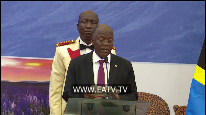 Tazama Hotuba ya Rais Magufuli sherehe za Mwaka Mpya na Mabalozi na Viongozi wa Mashirika