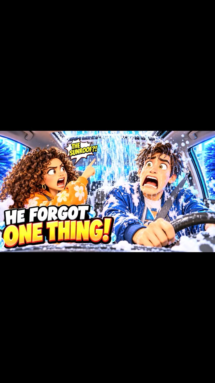 Forgot ONE Thing at the Car Wash 💀 #shorts - YouTube