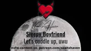 ASMR Falling Asleep on your Boyfriend's chest while he's reading [1 hour][rain][sleep aid]