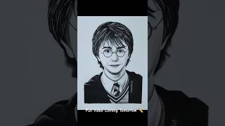 Harry Potter Comes Alive on Paper 😮✏️ #Shorts