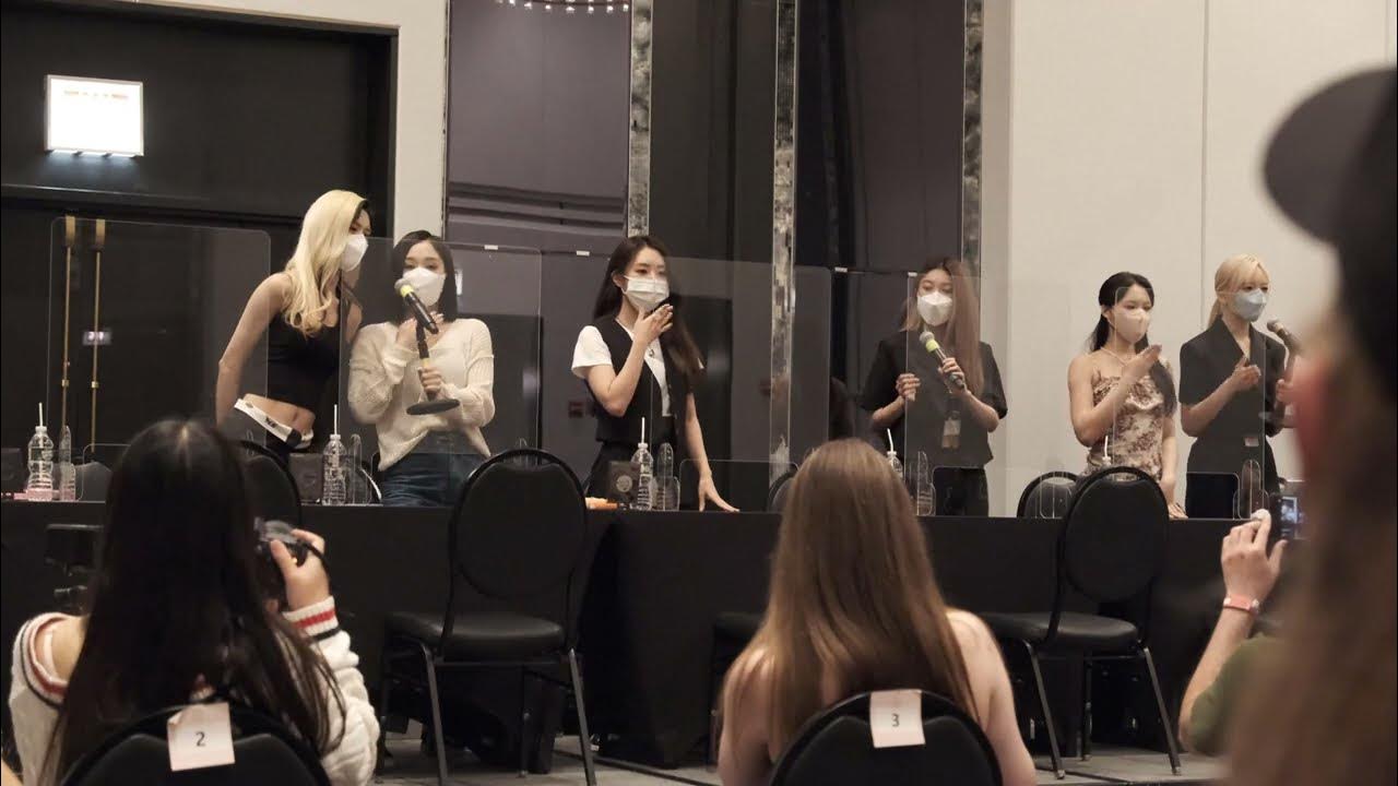 Dreamcatcher Chicago Fansign Beginning YouTube