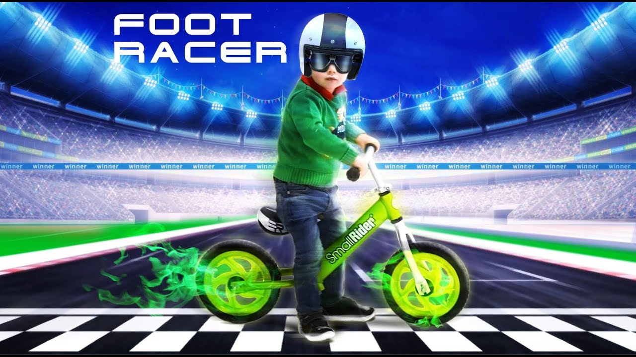 Новинка 2018 - супер беговелы Small Rider Foot Racer - YouTube