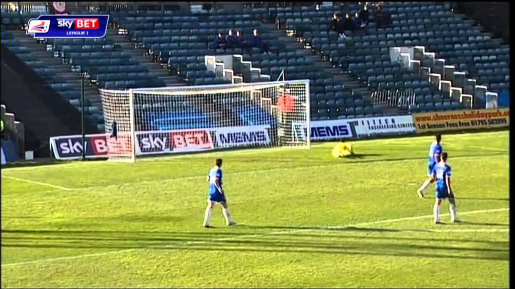 Gillingham vs Crewe Alexandra League One 2013/14 YouTube