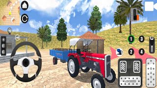 Indian Cargo Tractor Trolley Simulator Android Game Play -#17 - Mobile Game Play 💥▶️